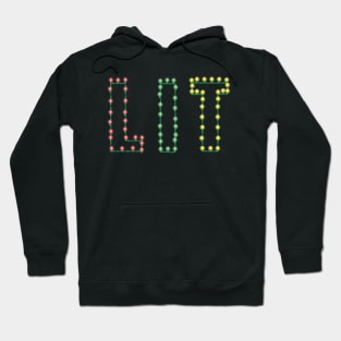 LIT-with christmas lights Hoodie